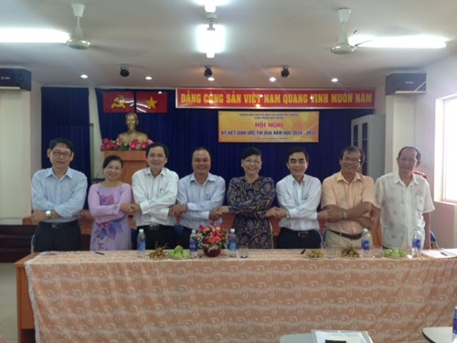 Hội nghị ký kết giao ước thi đua bậc thcs năm học 2016 - 2017